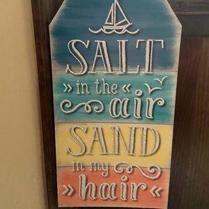 Salt in the Air Beach Sign New🏝